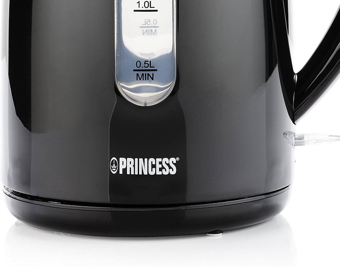Princess 236017 Hervidor de Agua Negro 1,7L 2200W